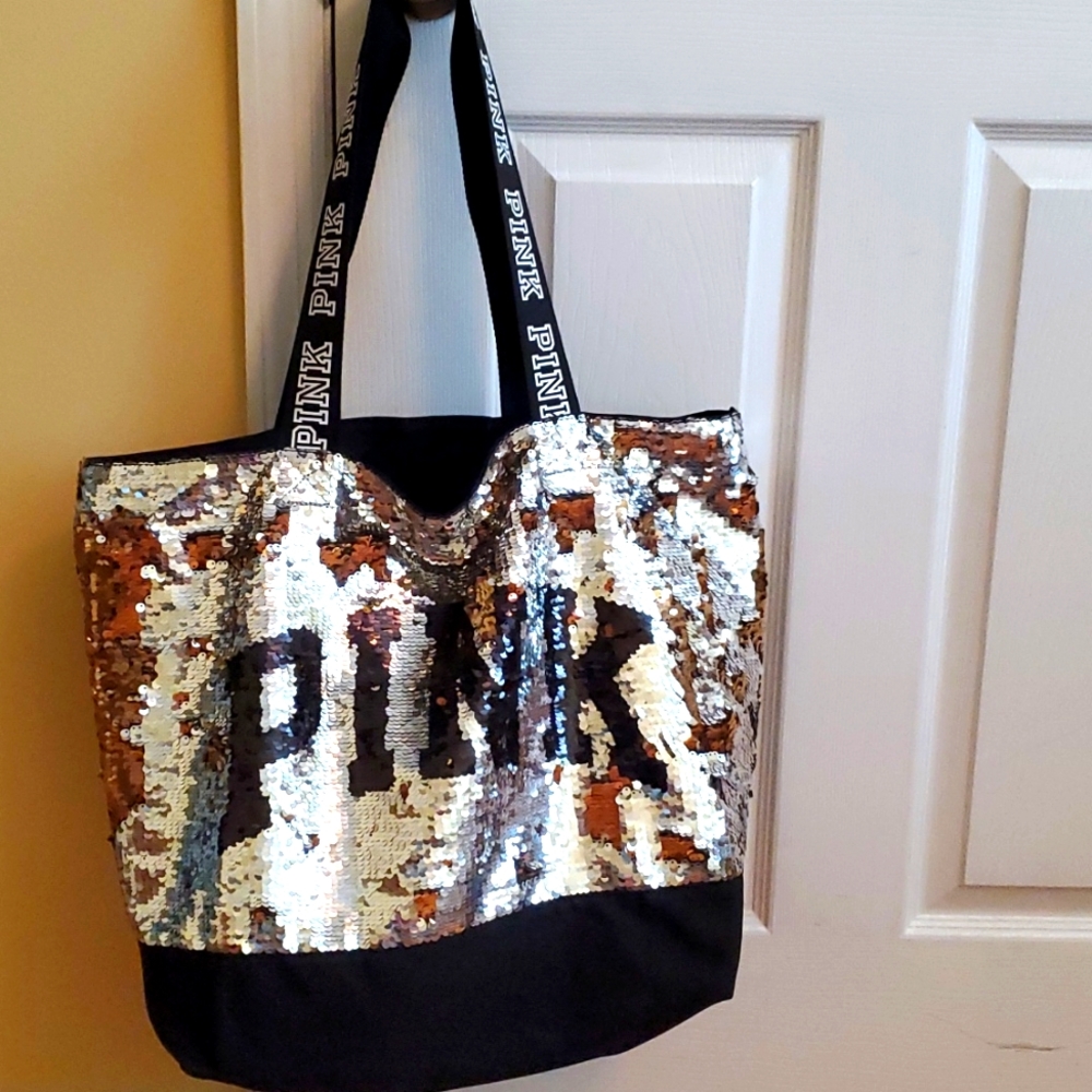PINK tote bag